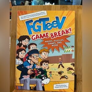 FGTV Game Break! Puzzle Book, brand new!